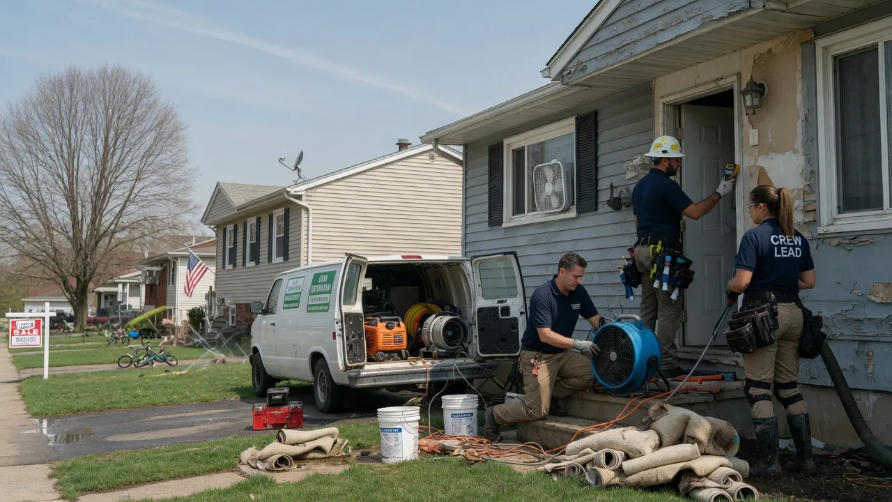 Flood Cleanup in Sudlersville, MD near me
